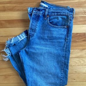 levi’s wedgie fit jeans size 31 ankle